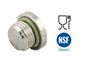 Immagine di 8307 TAPPO INOX 316L C/OR