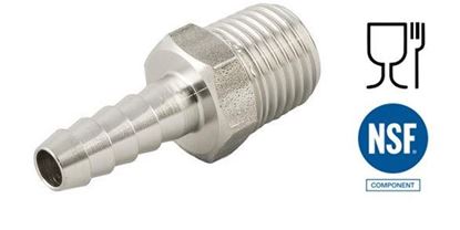 Immagine di 8312 PORTAGOMMA INOX 316L CONICO