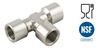 Immagine di 8325 RACCORDO INOX 316L T FEMMINA