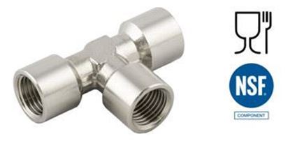 Immagine di 8325 RACCORDO INOX 316L T FEMMINA