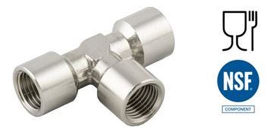 Immagine di 8325 RACCORDO INOX 316L T FEMMINA