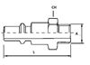 Immagine di 6440 INNESTO RAPIDO EUROSTANDARD M OTTONE